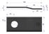 WARYŃSKI Nož kosilice 108P, zakrivljeni, otvor 21 mm, 108 x 46 x 3 mm, 25 kom