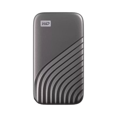 WESTERN DIGITAL Vanjski tvrdi disk My Passport SSD 1000 GB, WDBAGF0010BGY-WESN, USB 3.2 Type-C, sivi