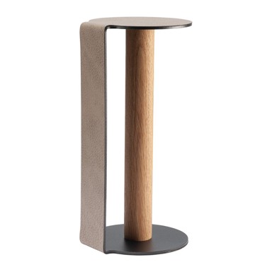 LIND DNA Sivi stalak za papirnate ručnike ø 13 cm Bull XL