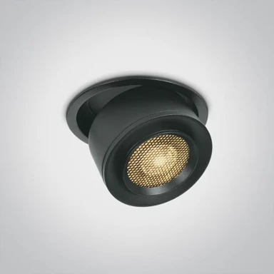 ONE LIGHT Ugradbena svjetiljka led/15w/3000k/1500lm/15-45°/240v ip20 crna dm11115g/b/w
