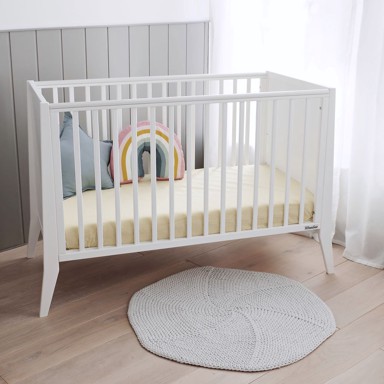 WOODIES Krevetić SLIM COT WHITE