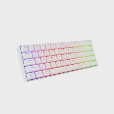GENESIS Gaming tipkovnica Thor 660 G2 US, bežična, bijela, RGB, mehanička, Gateron Brown