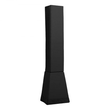 VEVOR Zaštita za košarkaški stup, 163 x 79 x 12 cm, crna