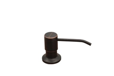 SINK SOLUTION Okrugli dozator deterdženta za sudoper Rustik, bakreni