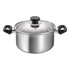 TESCOMA Lonac od nehrđajućeg čelika s poklopcem prikladni za indukcijsko kuhalo 4 l Brava