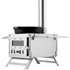 VEVOR Prijenosna peć na drva, nehrđajući čelik