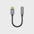 BASEUS Audio/HF/AUX adapter tip C, ženski, sivi, L54 CATL54-0G