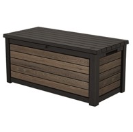 KETER Vrtna kutija Deco 630 l, walnut