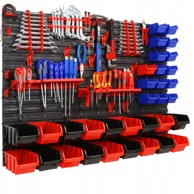 MAR-POL PVC zidna ladica, 74-dijelni organizator, 115×78 cm