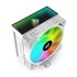SHARKOON Hladnjak procesora A50 RGB White, 120 mm, PWM, 230 W, RGB, bijeli