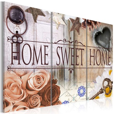Slika Home in vintage style 120x80