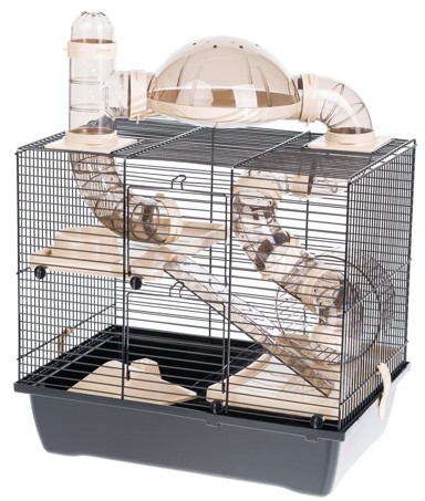 INTER-ZOO Kavez za hrčka Rocky + Terrace, bež