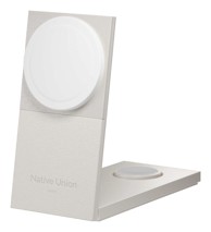 NATIVE UNION Punjač Rise Magnetic2, bežični, 3u1, sivi