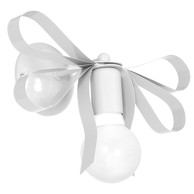 Zidna svjetiljka Emma, 1xE27, bijela