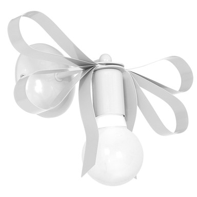 Zidna svjetiljka Emma, 1xE27, bijela