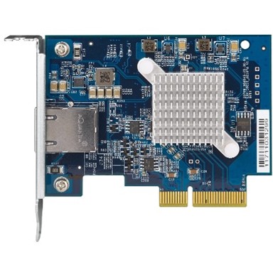 QNAP PCIe adapter QXG-10G1T, 10 Gigabit Ethernet, plavi