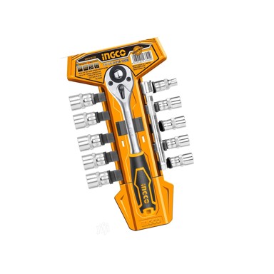 INGCO Set Gedora sa drškom i produljenjem HKTS14122, 10kom