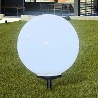 Vanjksa solarna svijetiljka solarna lopta LED 50 cm 1 kom klinac