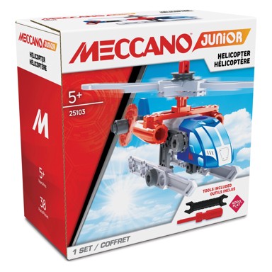 MECCANO Set junior action builds, helikopter