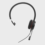 JABRA slušalice Evolve 65 TE UC Stereo s punjačem, crne