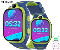 FOREVER Dječji pametni sat Boost KW-530, 4G LTE, plava