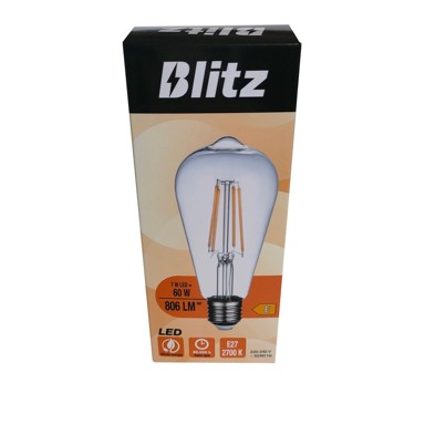 BLITZ LED žarulja 7W, 806 lm, 2700K, ST64