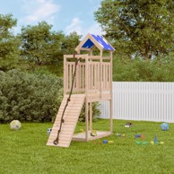 Vanjski set za igru od masivne borovine