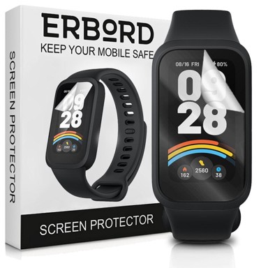 OVERBOARD Hidrogel zaštitne folije za Xiaomi Smart Band 9 Active, 3 kom.