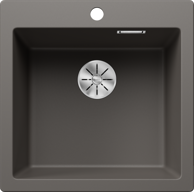 BLANCO Sudoper PLEON 5 InFino SILGRANIT, vulkan siva