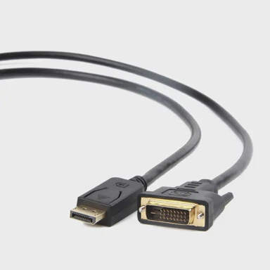 GEMBIRD Video adapter kabel CC-DPM-DVIM-6, 1.8 m, DisplayPort na DVI, crni