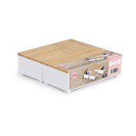 DOMOPAK Bijeli kupaonski organizatori u setu 3 kom