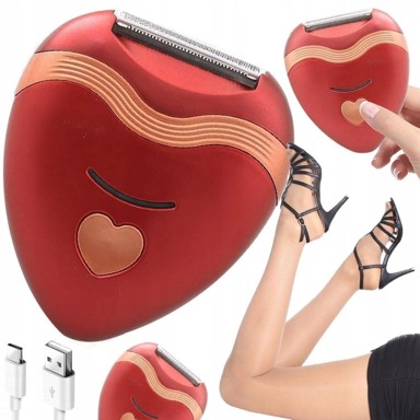 VERKGROUP Mini epilator za noge bikini i tijelo s USB-om, bijeli