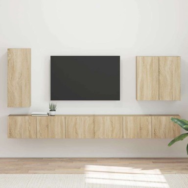 TV ormarić set 6 kom, Sonoma hrast