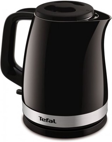 TEFAL Kuhalo za vodu KO150F30, 2400 W, 1,5 l, crno