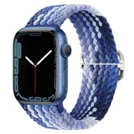 B-STRAP Elastic Nylon remen za Apple Watch 42/44/45mm, blueberry