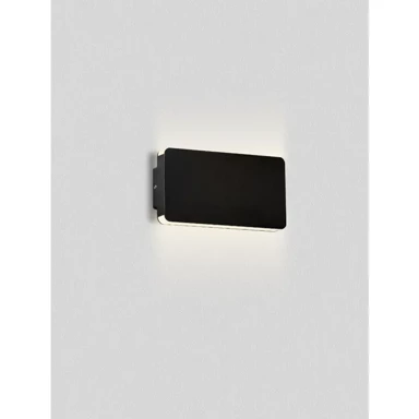 ARTU Vanjska zidna LED svjetiljka NL9971460, 10W, 335 lm, IP65, 3000 K, crna