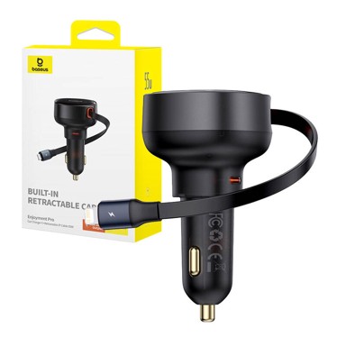 BASEUS Auto punjač Enjoyment Pro, USB-C, 55W