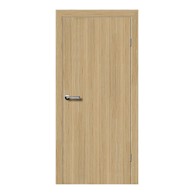 EUROLAM Dekor sobna vrata, set +dovratnik, 90x205, lijeva, hrast