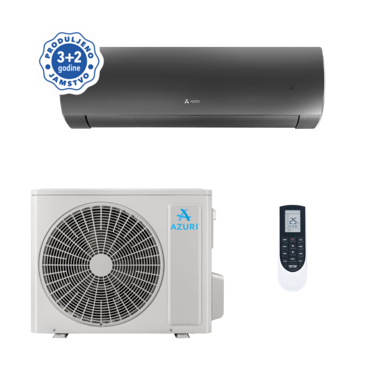 AZURI KLIMA SUPRA AZI-WO35VB/I+AZI-WO35VG/O CRNA