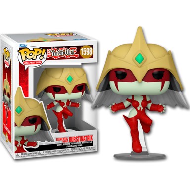 FUNKO POP Figura Yu-Gi-Oh! GX Elemental Hero Burstinatrix, 9 cm