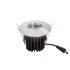 RENDL Stropna lampa, Waterboy R, mat nikl, 230V, LED, 10W, 40°, IP65, 3000K, mat nikl