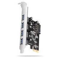 AXAGON Mrežna kartica PCEU-430RS, PCIe 4.0 x1, 4x USB 3.0