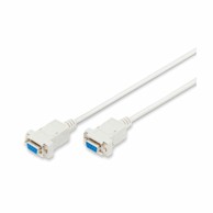 DIGITUS Kabel null-modem db9ž–db9ž 3 m