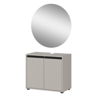 GERMANIA Sivi set namještaja za kupaonicu Lemont 