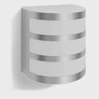 Zidna svjetiljka, Calgary, LED, 3W, 270 lm, 2700K, IP44, 17314/47/16, inox