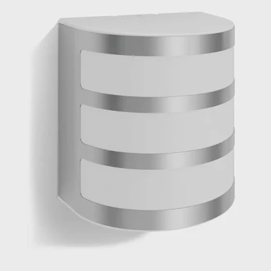 Zidna svjetiljka, Calgary, LED, 3W, 270 lm, 2700K, IP44, 17314/47/16, inox