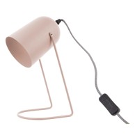 LEITMOTIV Ružičasta stolna lampa Enchant, visina 30 cm