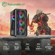 Stolno računalo Gulag Guardian / Intel Core i7-14700KF, 32GB, 1TB SSD, GeForce RTX 5060Ti 16GB, Windows 11 Pro