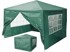MULTIGARDEN Komercijalni vrtni paviljon šator 3 x 3 m, 4 zida, zeleni