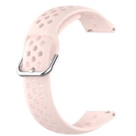 BStrap Silicone Dots remen za Xiaomi Haylou Solar LS05, pink